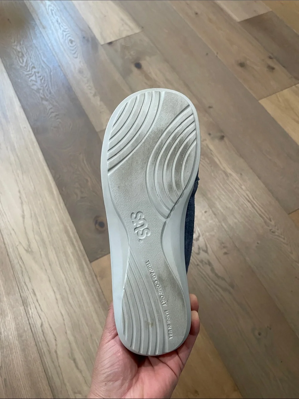 SAS Marnie Orthopedic Sneakers Shoe Women’s 9W Leather Comfort Blue Jay/ Nubuck